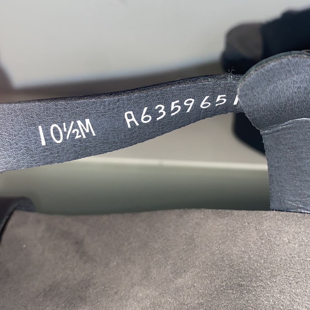 SAS Nouveau Black Leather Open Toe Casual Slingback Sandal-Women’s Sz 10.5M-NWOB - Picture 13 of 16